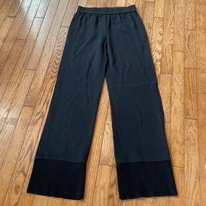 Causal to formal black pull up pants,size small, HELMUT LANG,perfect condition